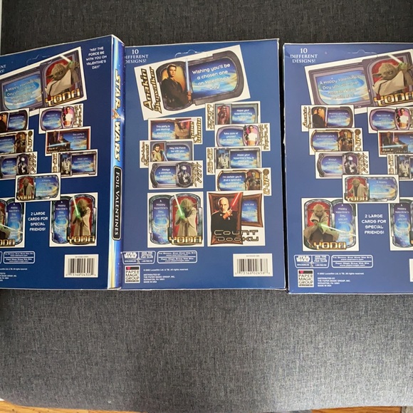 2002 Star Wars foil Valentine’s - Picture 4 of 4